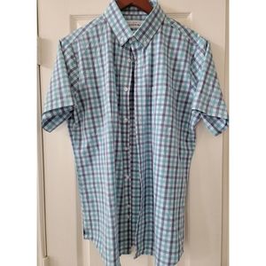 Mizzan+Main Short Sleeve (turquoise/gray)
